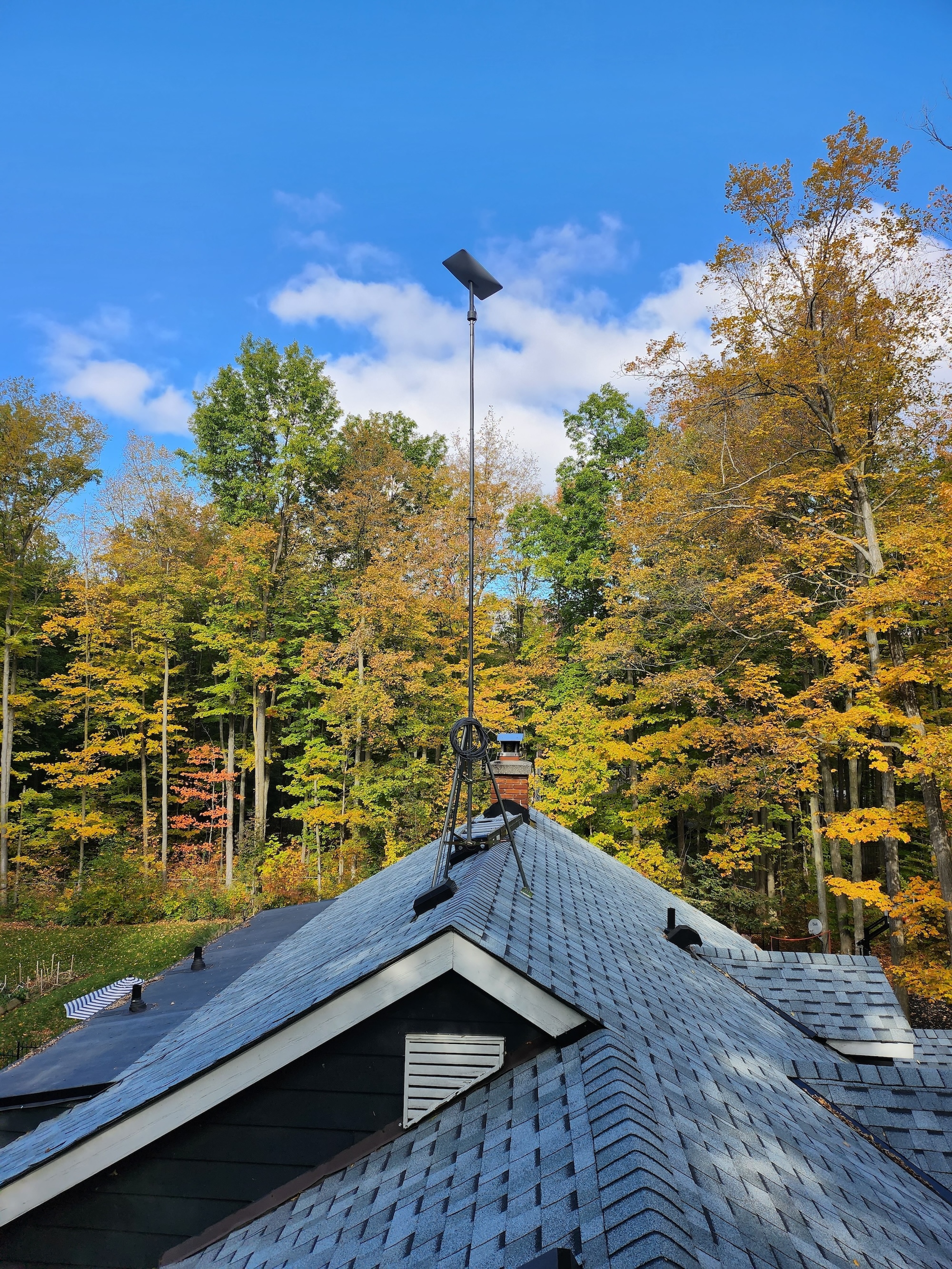 rooftop starlink installation